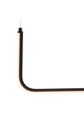 Lampa wisząca MINIMA-1 LED czarna 80 cm