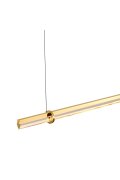 Lampa wisząca LOVELY LED złota 100 cm