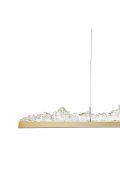 Lampa wisząca MONTANA LONG LED złota 125 cm