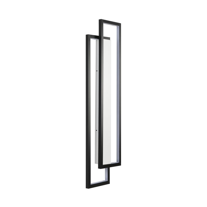 Lampa ścienna SYMMETRY-100 LED czarna 100 cm