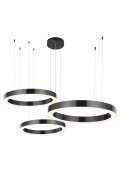 Lampa wisząca CIRCLE 60+80+100 LED TYTAN na 1 podsufitce