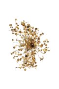 Lampa ścienna MONETTI złota 40 cm