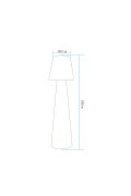 Lampa ogrodowa stojąca GARDENA M LED RGBW 16 kolorów 120 cm