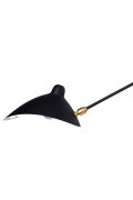 Lampa ścienna CRANE-1W czarna 99 cm