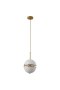 Lampa wisząca SFERA-1 LED złota 20 cm