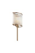 Lampa ścienna SERGIO-1 złota 40 cm