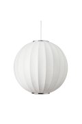 Lampa wisząca SILK biała 30 cm