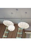 Lampa wisząca SILK biała 50 cm