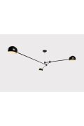 Lampa wisząca ASTRONOMY-3 czarna 175 cm