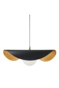 Lampa wisząca ENZO czarno złota 40 cm