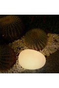 Lampa ogrodowa kamień PEBBLE M LED RGBW 16 kolorów 32 cm