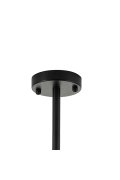 Lampa wisząca ASTRIFERO-10 transparentno czarna 90 cm