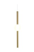Lampa wisząca O-LINE LED 63 cm mosiądz