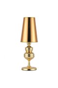 Lampa stołowa QUEEN złota 25 cm