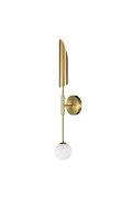 Lampa ścienna MIKA-1 biało złota 70 cm