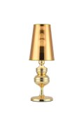 Lampa stołowa QUEEN złota 18 cm