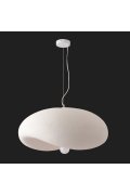 Lampa wisząca STONE FLAT biała 60 cm