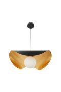 Lampa wisząca ENZO czarno złota 40 cm