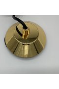 Lampa wisząca GOLDEN PIPE-1 czarno złota 5 cm