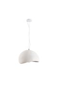Lampa wisząca STONE biała 40 cm