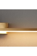 Lampa ścienna led AMICI złota 31 cm