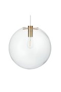 Lampa wisząca TONDA złota 40 cm
