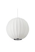 Lampa wisząca SILK biała 30 cm