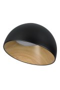 Plafon ledowy PADELLA SKOS czarny 35 cm