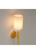 Lampa ścienna DAMA złota 92 cm