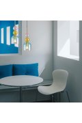 Lampa wisząca PASTELLO BLUE kolorowa 15 cm