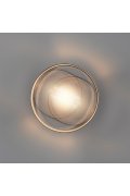 Lampa ścienna CARMELLO LED transparentna czarna 13,5 cm