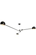 Lampa wisząca ASTRONOMY-3 czarna 175 cm