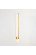 Lampa ścienna FRESCO LED złota 125 cm