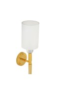 Lampa ścienna DAMA złota 92 cm