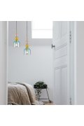 Lampa wisząca PASTELLO BLUE kolorowa 15 cm