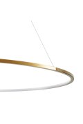Lampa wisząca CIRCLE SLIM 120 LED złoty 120 cm