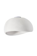 Plafon sufitowy STONE biały 40 cm