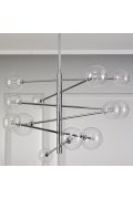Lampa wisząca SOLA chrom 75 cm