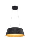 Lampa wisząca FRILL LED czarna 45 cm