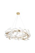 Lampa wisząca BOTANIKA złoto biała 80 cm