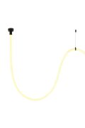 Lampa wisząca SNAKE LED wąż ledowy czarna 300 cm