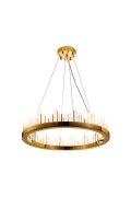 Lampa wisząca LUSSO LED złota 60 cm
