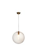 Lampa wisząca TONDA złota 40 cm