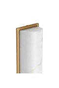 Lampa ścienna MURO LED biały marmur 66 cm