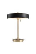 Lampa stołowa ARTDECO czarno - złota