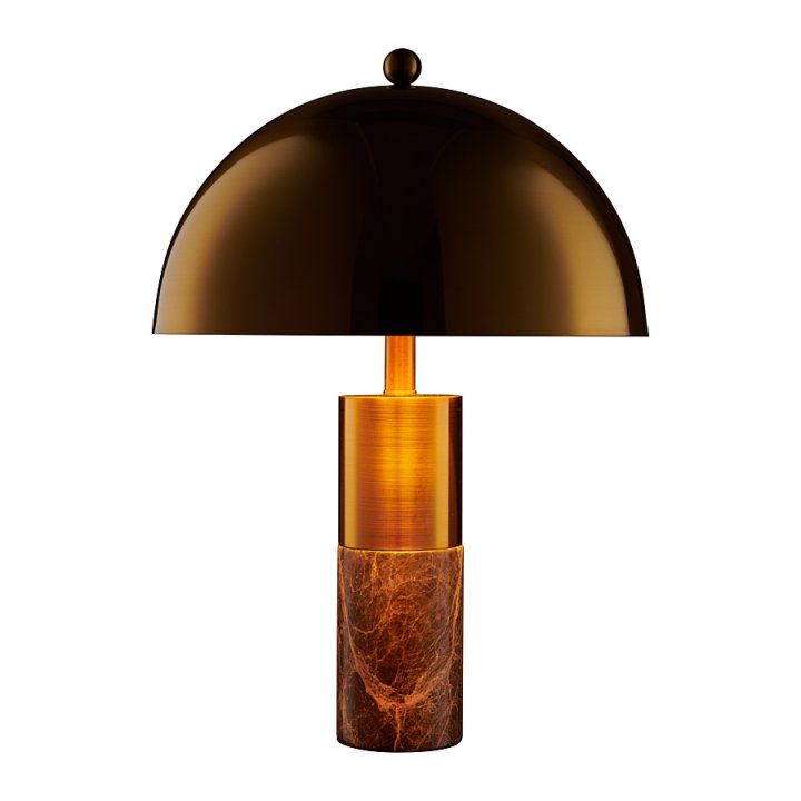 Lampa stołowa COMO złota 70 cm
