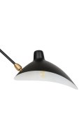 Lampa ścienna CRANE-2W S czarna 110 cm
