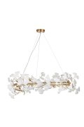 Lampa wisząca BOTANIKA złoto biała 100 cm