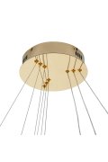 Lampa wisząca CIRCLE SLIM 40+60+80 LED złoty 40 cm + 60 cm + 80 cm
