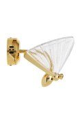 Lampa ścienna BEE LED złota 18 cm
